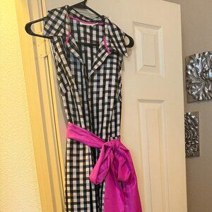 Eliza J Black & White Dress